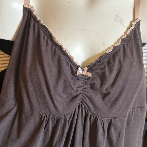 Odd Molly / Anthropologie Daydreaming Collection Gray Mind Rinse Tank Top. New. - Picture 3 of 13
